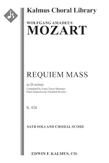 Couverture_Requiem Mass in D Minor, K. 626