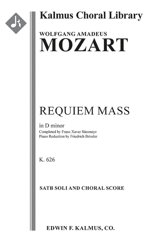 Couverture_Requiem Mass in D Minor, K. 626