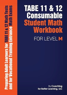 Couverture_TABE 11 and 12 Consumable Student Math Workbook for Level M