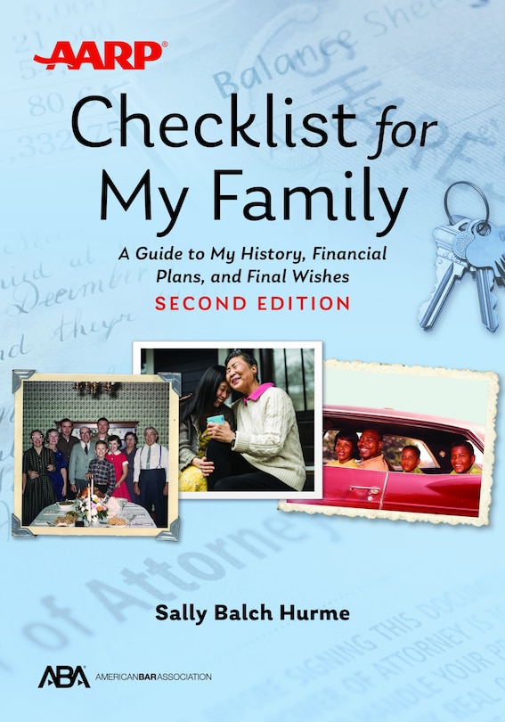 Couverture_ABA/AARP Checklist for My Family