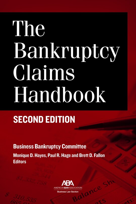 Couverture_The Bankruptcy Claims Handbook, Second Edition