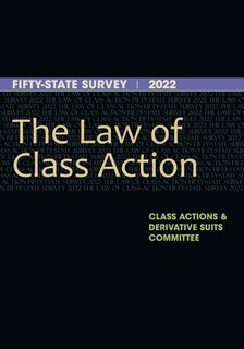 Front cover_The Law of Class Action