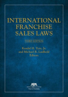 Front cover_International Franchise Sales Laws, Third Edition