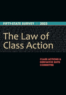 Front cover_The Law of Class Action
