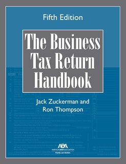 Couverture_The Business Tax Return Handbook, Fifth Edition