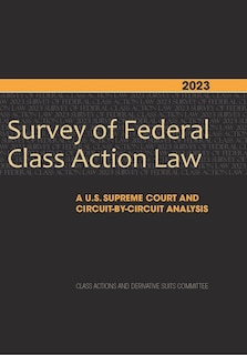 Front cover_2023 Survey of Federal Class Action Law