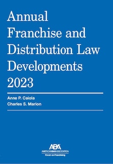 Couverture_Annual Franchise and Distribution Law Developments 2023