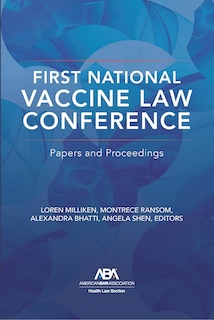 Front cover_First National Vaccine Law Conference