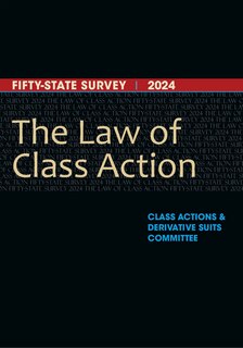Front cover_The Law of Class Action