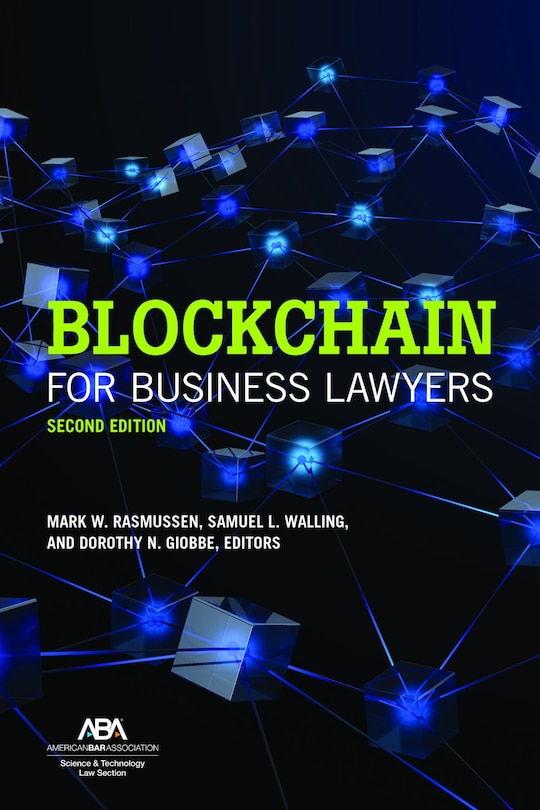 Front cover_Blockchain for Business Lawyers, Second Edition
