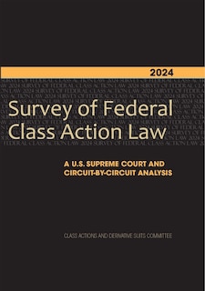 Couverture_2024 Survey of Federal Class Action Law