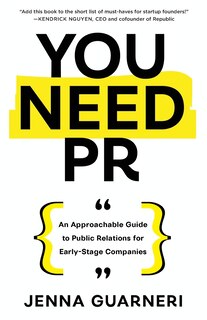 Front cover_You Need PR