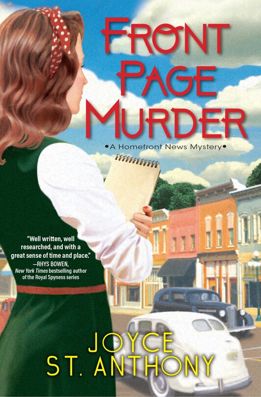 Front cover_Front Page Murder