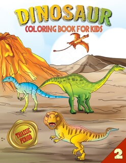 Couverture_Dinosaur Coloring Book for Kids (Book 2)