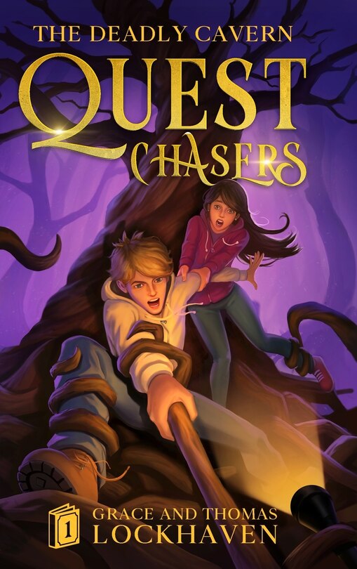 Front cover_The Deadly Cavern (Book 1)