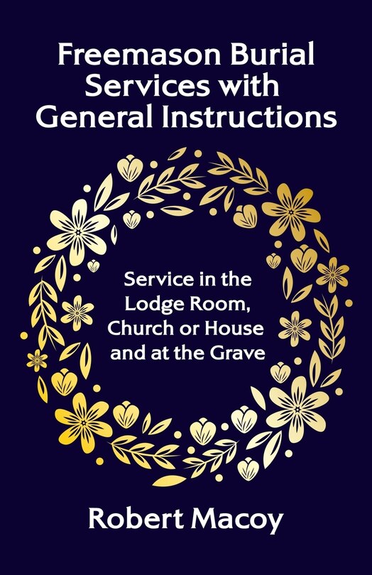 Front cover_Freemason Burial Services with General Instructions