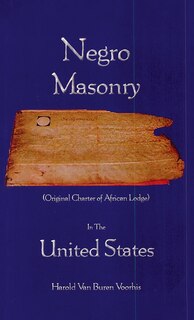 Couverture_Negro Masonry In The United States Hardcover