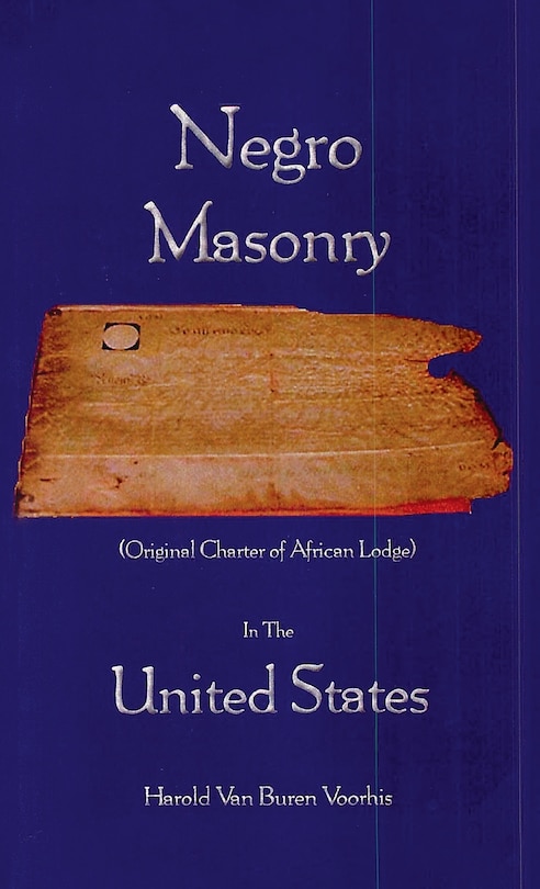 Couverture_Negro Masonry In The United States Hardcover