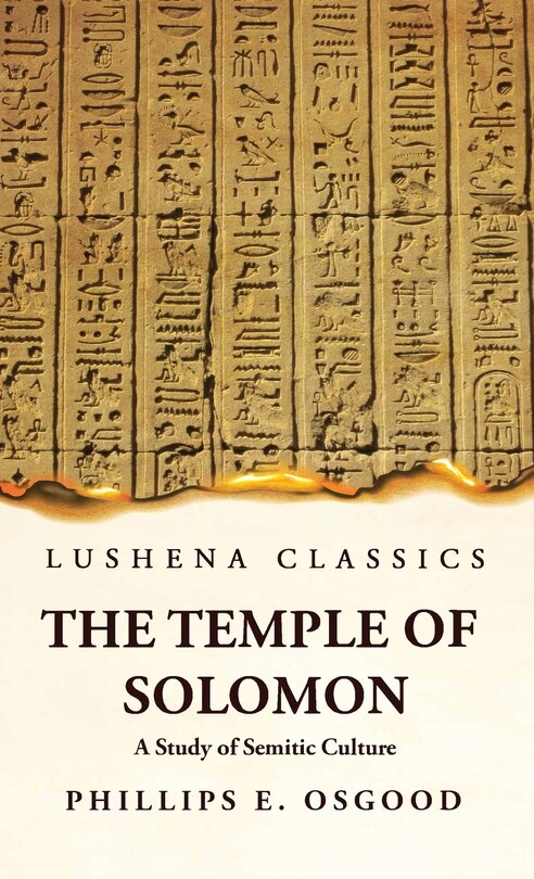 Front cover_The Temple of Solomon A Study of Semitic Culture