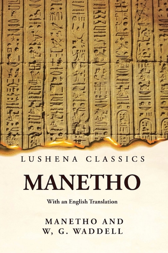 Couverture_Manetho With an English Translation