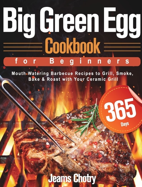 Front cover_Big Green Egg Cookbook for Beginners