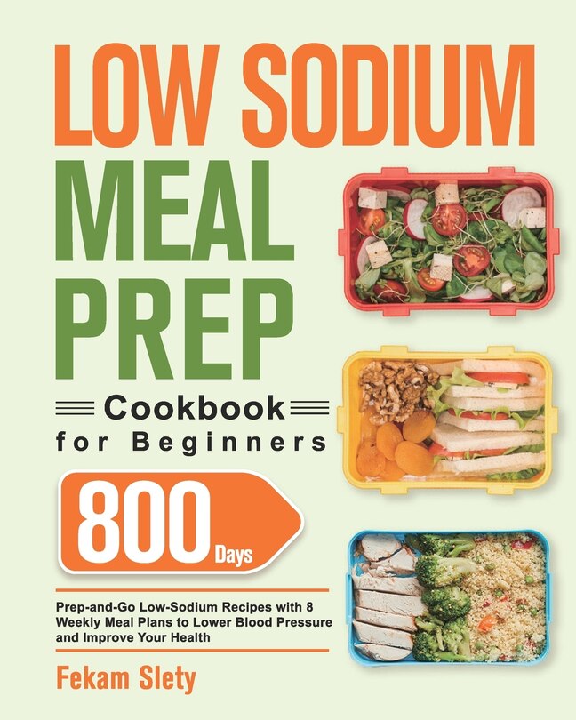 Front cover_Low Sodium Meal Prep Cookbook for Beginners