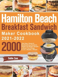 Front cover_Hamilton Beach Breakfast Sandwich Maker Cookbook 2021-2022