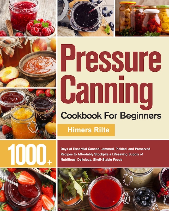 Couverture_Pressure Canning Cookbook For Beginners