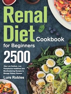 Front cover_Renal Diet Cookbook For Beginners