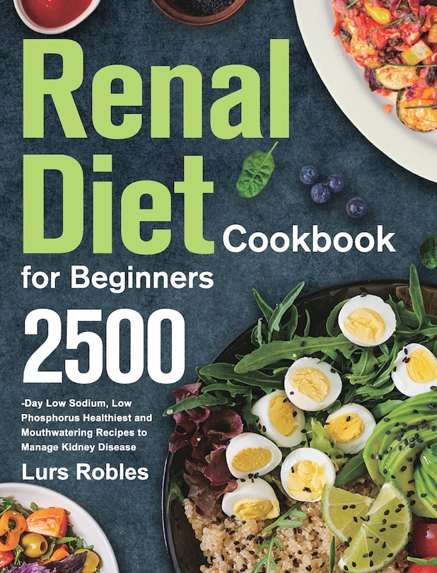 Front cover_Renal Diet Cookbook For Beginners
