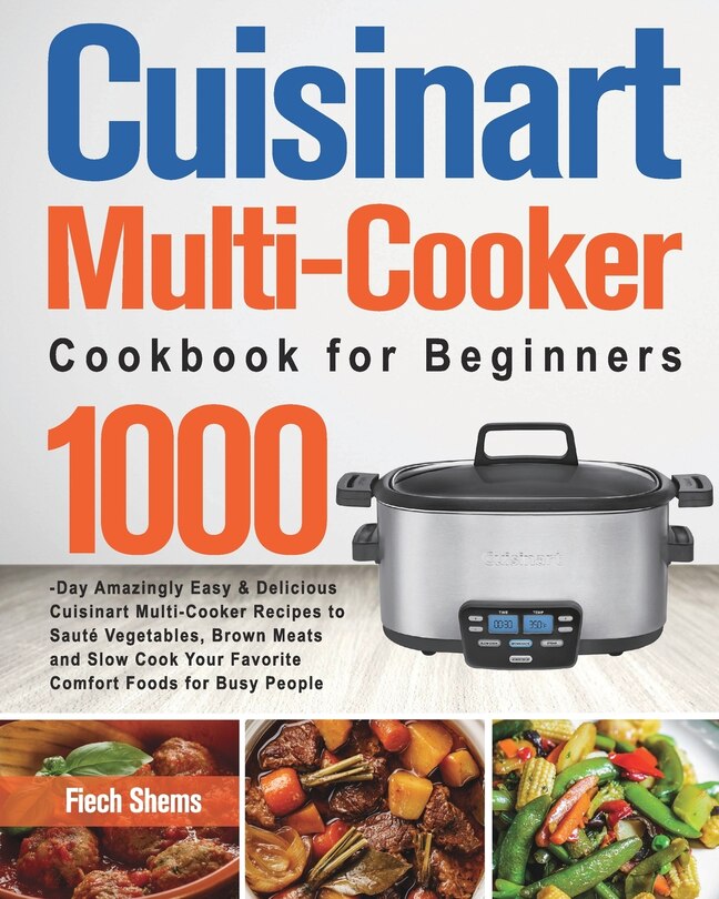 Front cover_Cuisinart Multi-Cooker Cookbook for Beginners