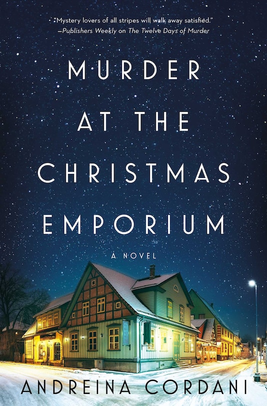 Front cover_Murder at the Christmas Emporium