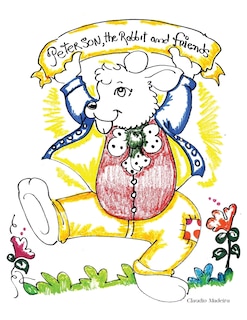Front cover_Peterson Rabbit and Friends Coloring Book
