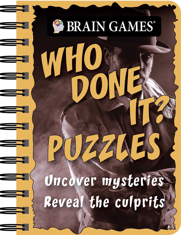 Front cover_Brain Games - To Go - Who Done It? Puzzles
