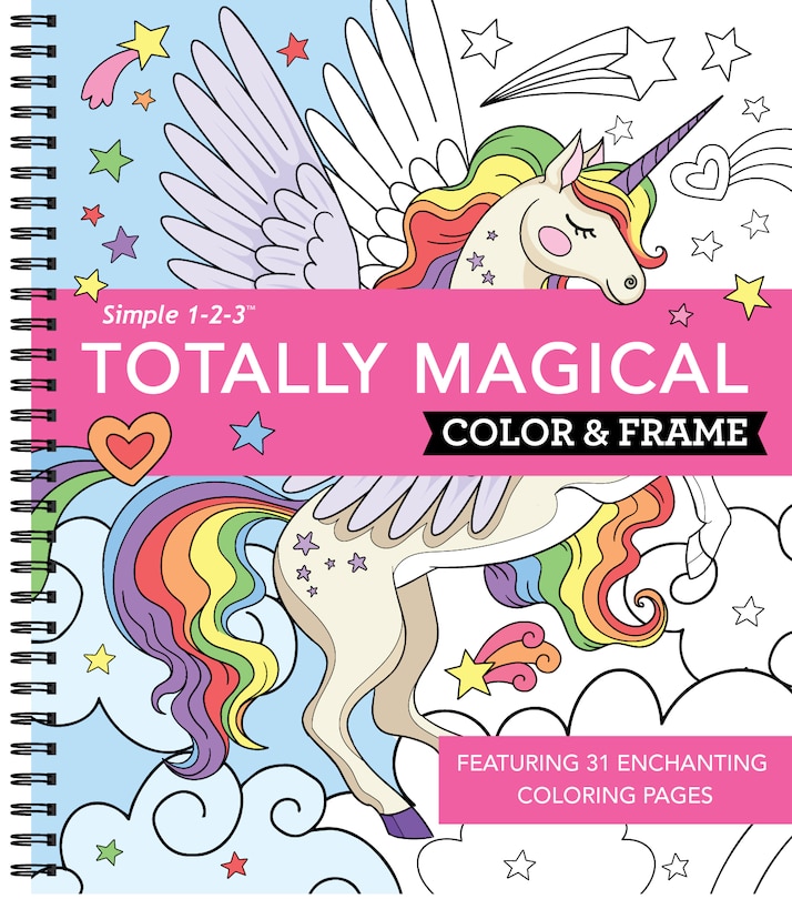 Couverture_Color & Frame - Totally Magical (Coloring Book)