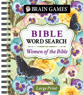 Front cover_Brain Games - Large Print Bible Word Search: Women of the Bible