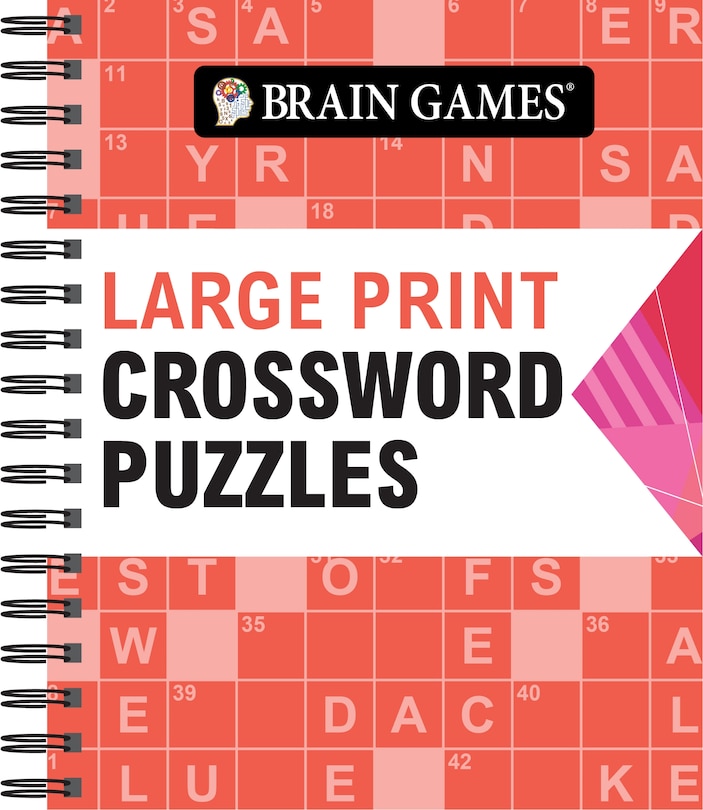 Couverture_Brain Games - Large Print Crossword Puzzles (Arrow)