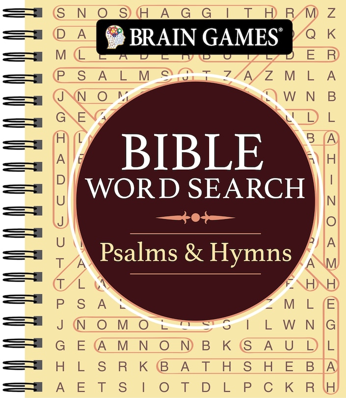 Front cover_Brain Games - Bible Word Search: Psalms and Hymns