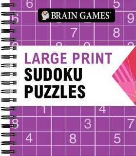 Couverture_Brain Games - Large Print Sudoku Puzzles (Arrow)