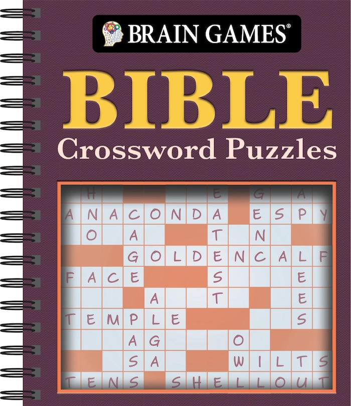 Front cover_Brain Games - Bible Crossword Puzzles