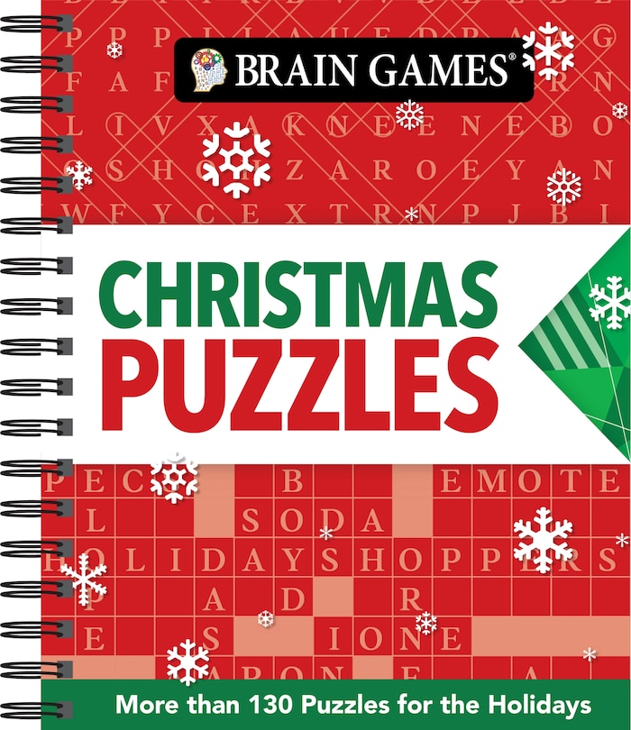 Couverture_BRAIN GAMES XMAS PUZZLES