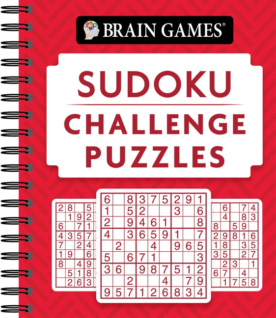 Front cover_BRAIN GAMESSUDOKU CHALLENGE PUZZLES