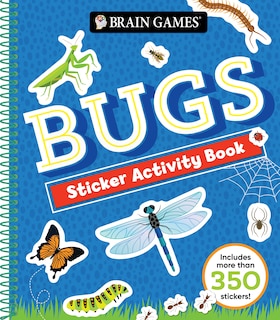 Front cover_Brain Games - Sticker Activity Book: Bugs