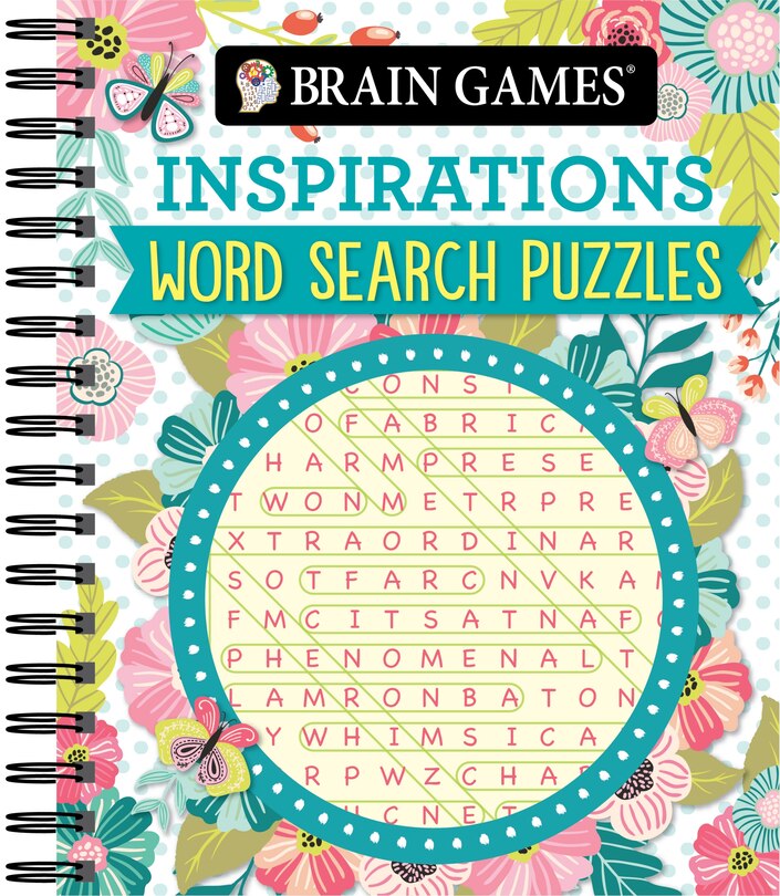 Front cover_Brain Games - Inspirations Word Search Puzzles
