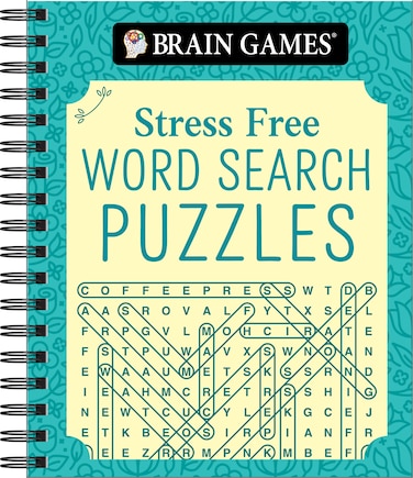 Brain Games - Stress Free: Word Search Puzzles (320 Pages)