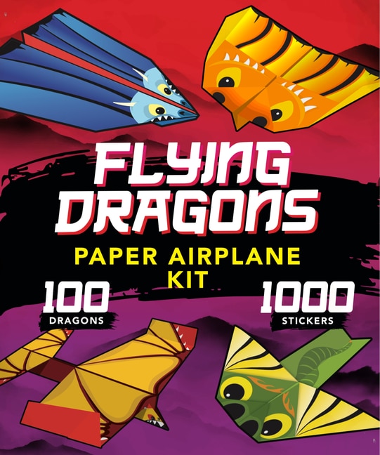 Couverture_Flying Dragons Paper Airplane Kit