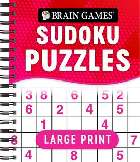 Front cover_Brain Games - Large Print Sudoku Puzzles (Swoosh)