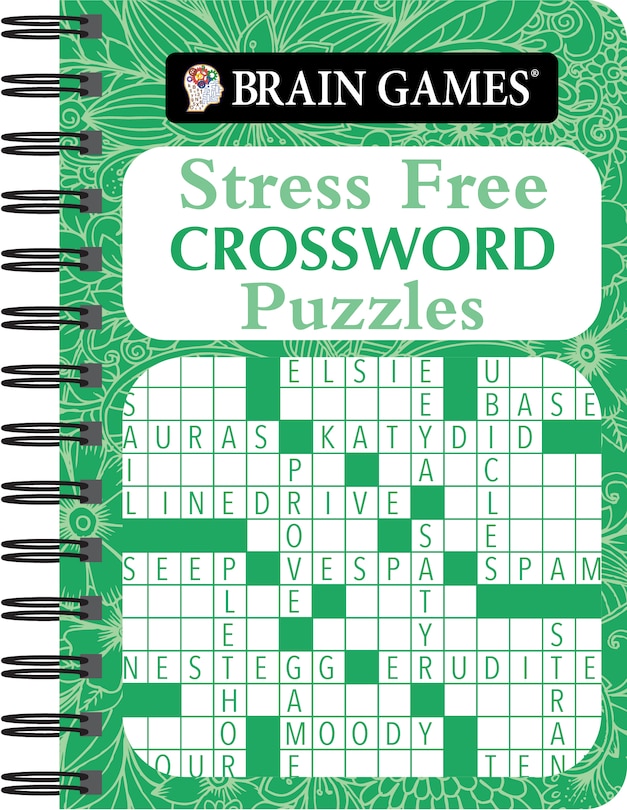 Front cover_Brain Games - To Go - Stress Free: Crossword Puzzles
