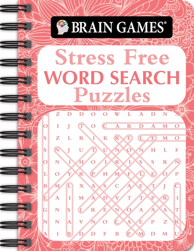 Front cover_Brain Games - To Go - Stress Free: Word Search Puzzles