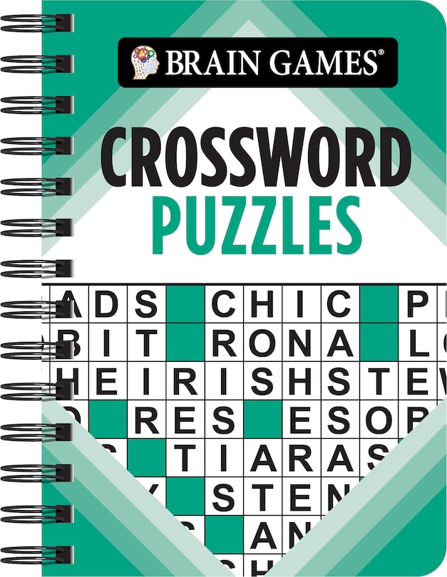 Front cover_Brain Games - To Go - Crossword Puzzles (Teal)